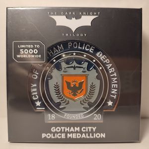 Batman The Dark Knight Gotham City Police Department Badge Medallion